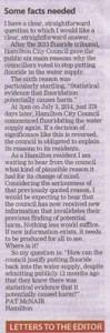 Letter to the Editor 31 July 2014
