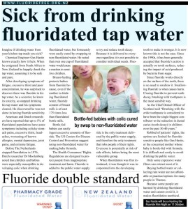 Sick from Fluoride Hauraki Herald 11 Sep