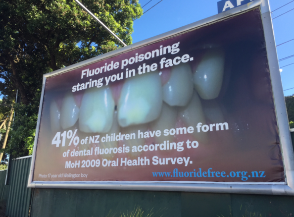 Billboard in Petone May 2017