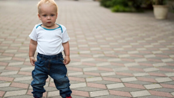 Toddler standing