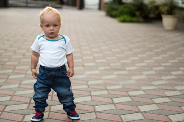 Toddler standing